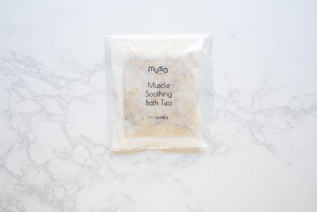 Muscle Soothing Bath Tea – Musa Natural LLC